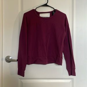 Nike Swetshirt size small with open back